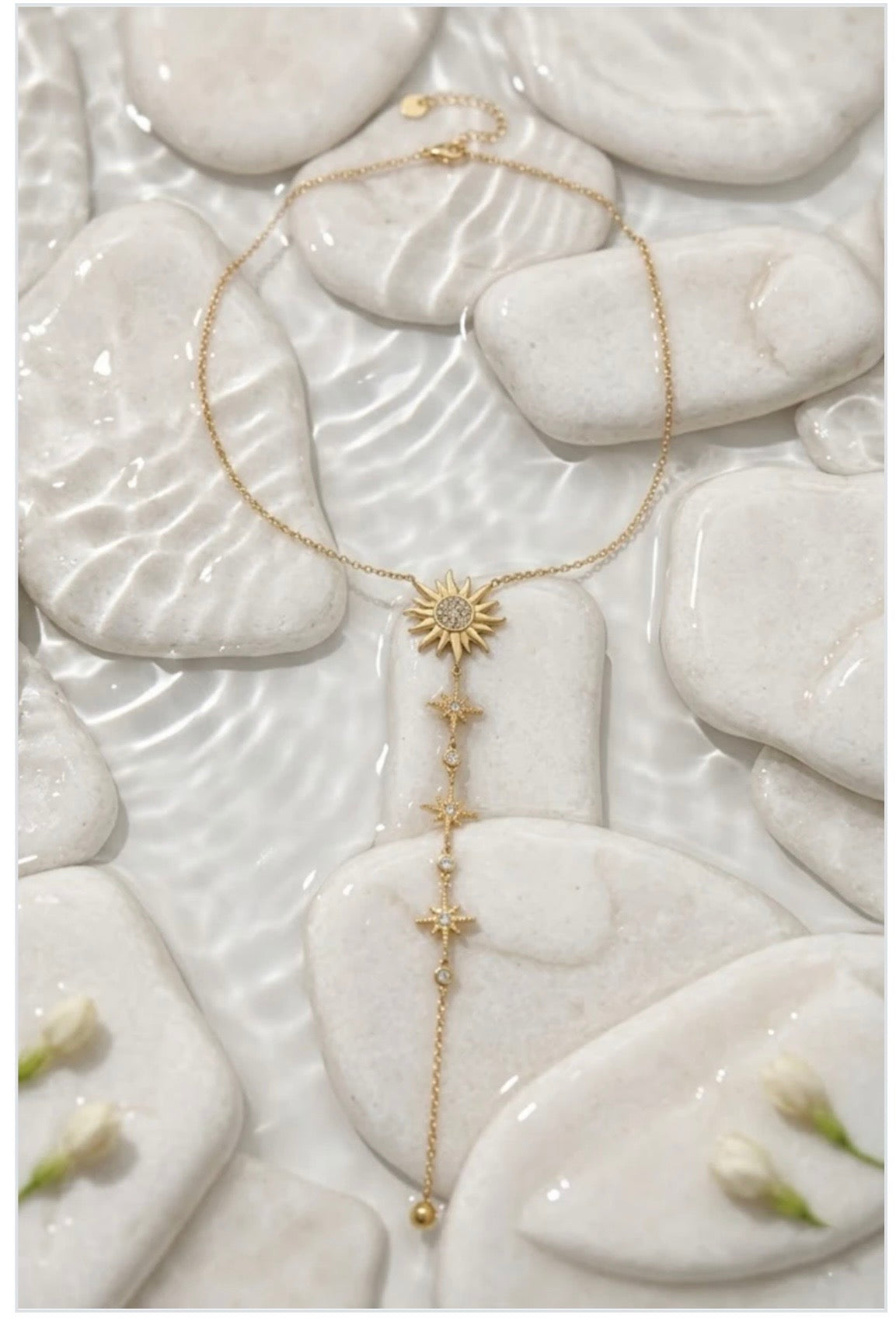 Collier Soleil d'or